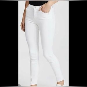JBrand | Rail White Denim Jeans